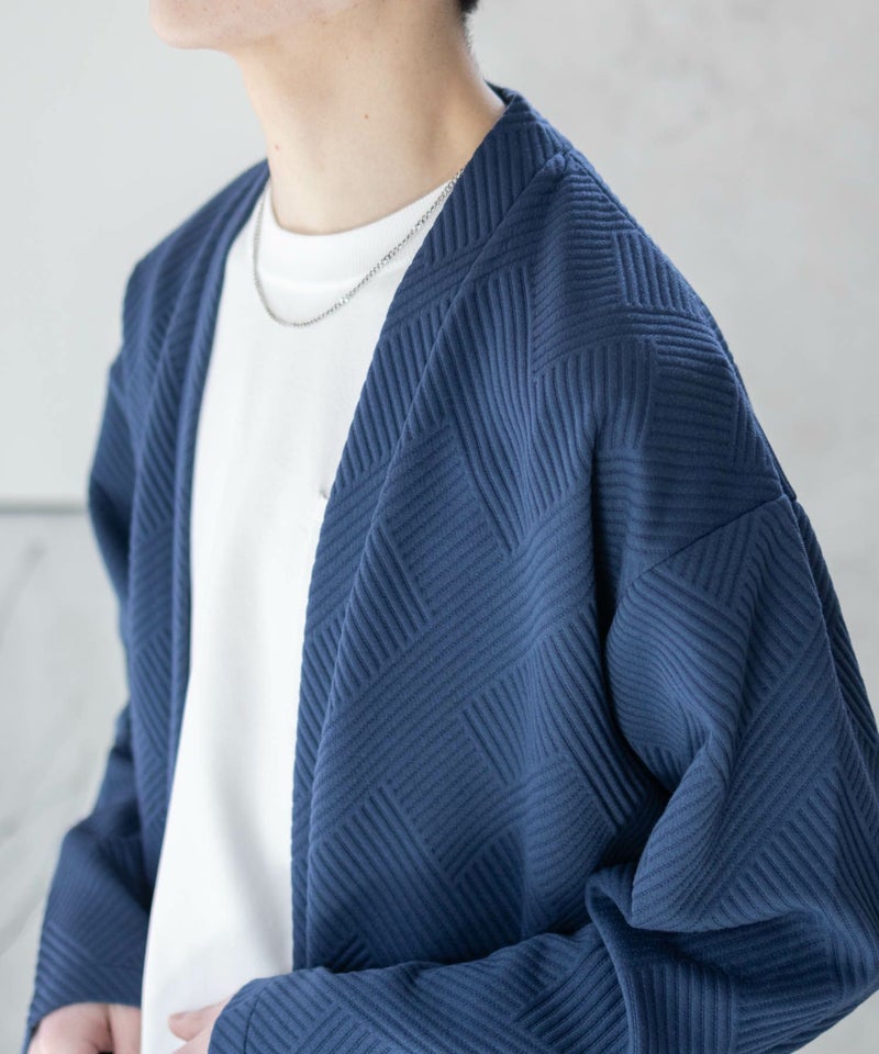 URBAN COLLECTION 膨れジャガードカーディガン メンズ商品画像-19