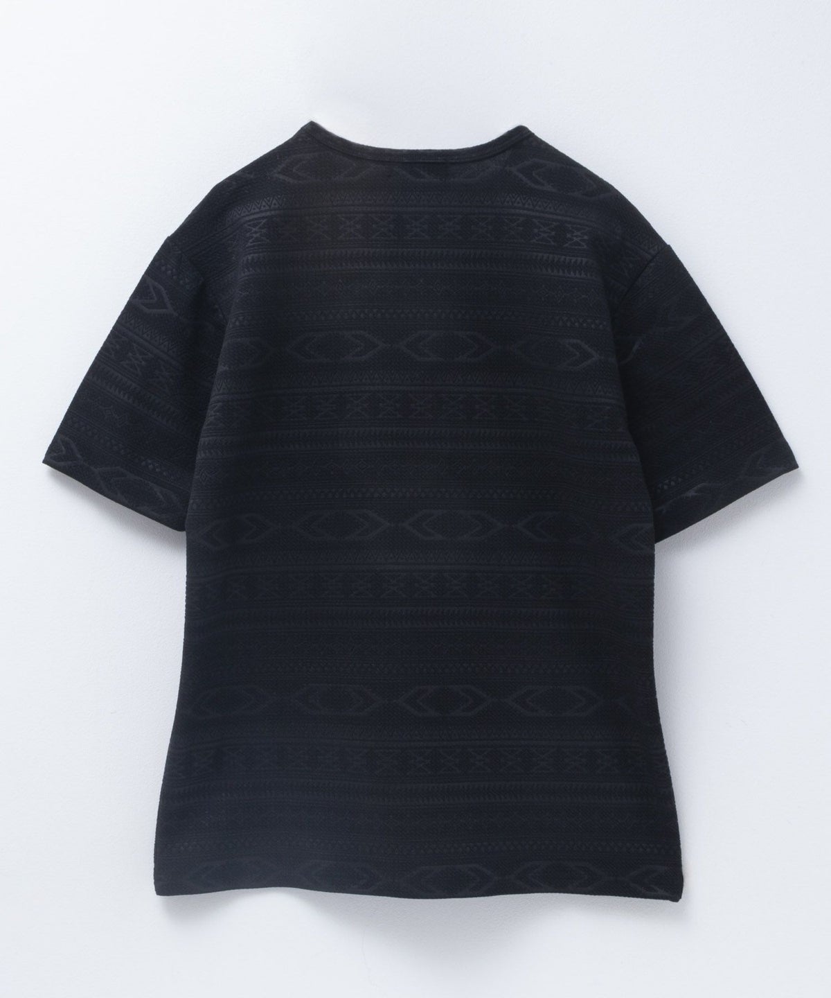 MOSSIMO オルテガ柄ジャガードVネックTシャツ メンズ ネコポス 対応商品