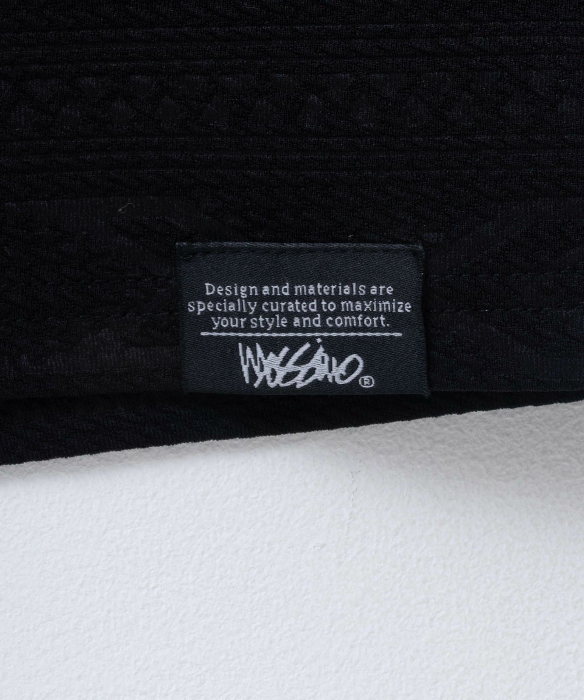 MOSSIMO オルテガ柄ジャガードVネックTシャツ メンズ ネコポス 対応商品