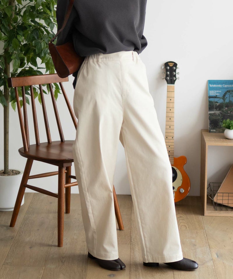 nAvy  ストレッチワイドパンツ レディース商品画像-6