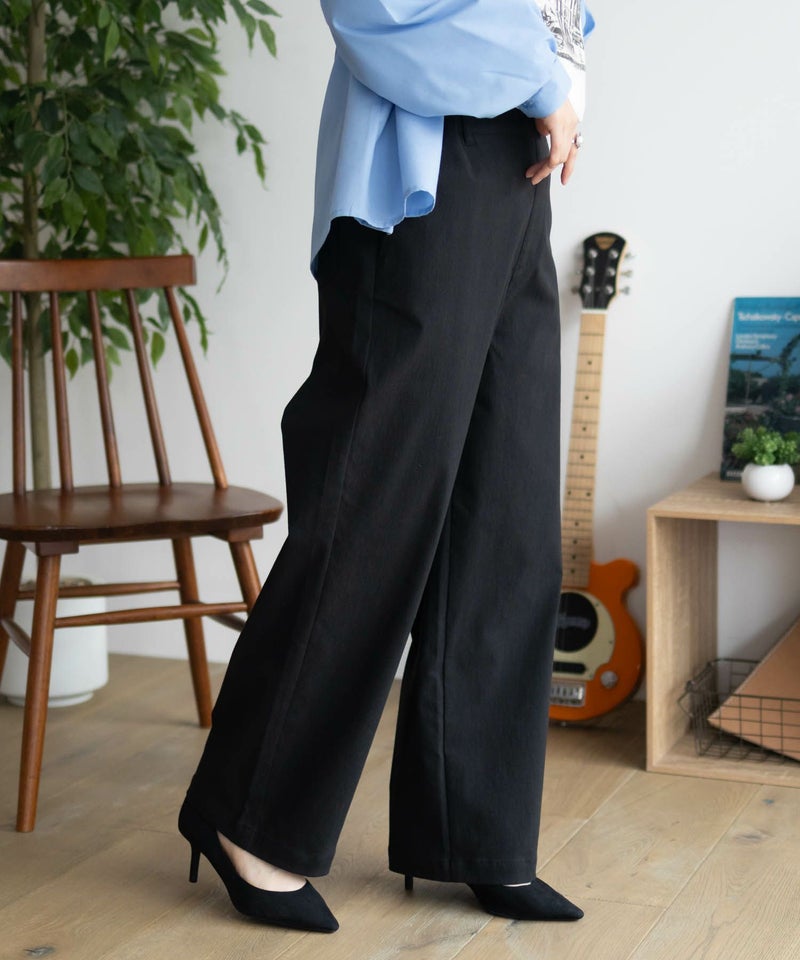 nAvy  ストレッチワイドパンツ レディース商品画像-11