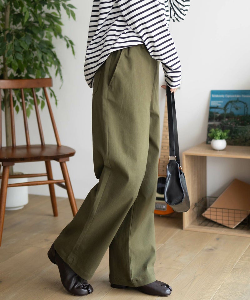 nAvy  ストレッチワイドパンツ レディース商品画像-15