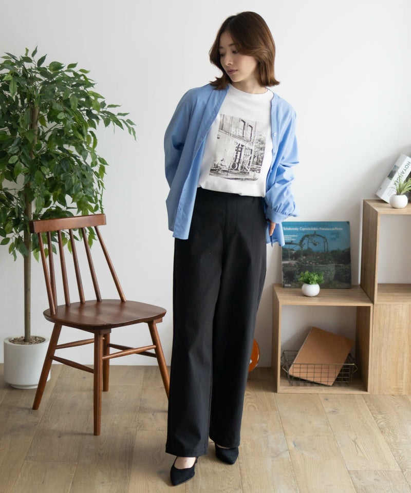 nAvy  ストレッチワイドパンツ レディース商品画像-31