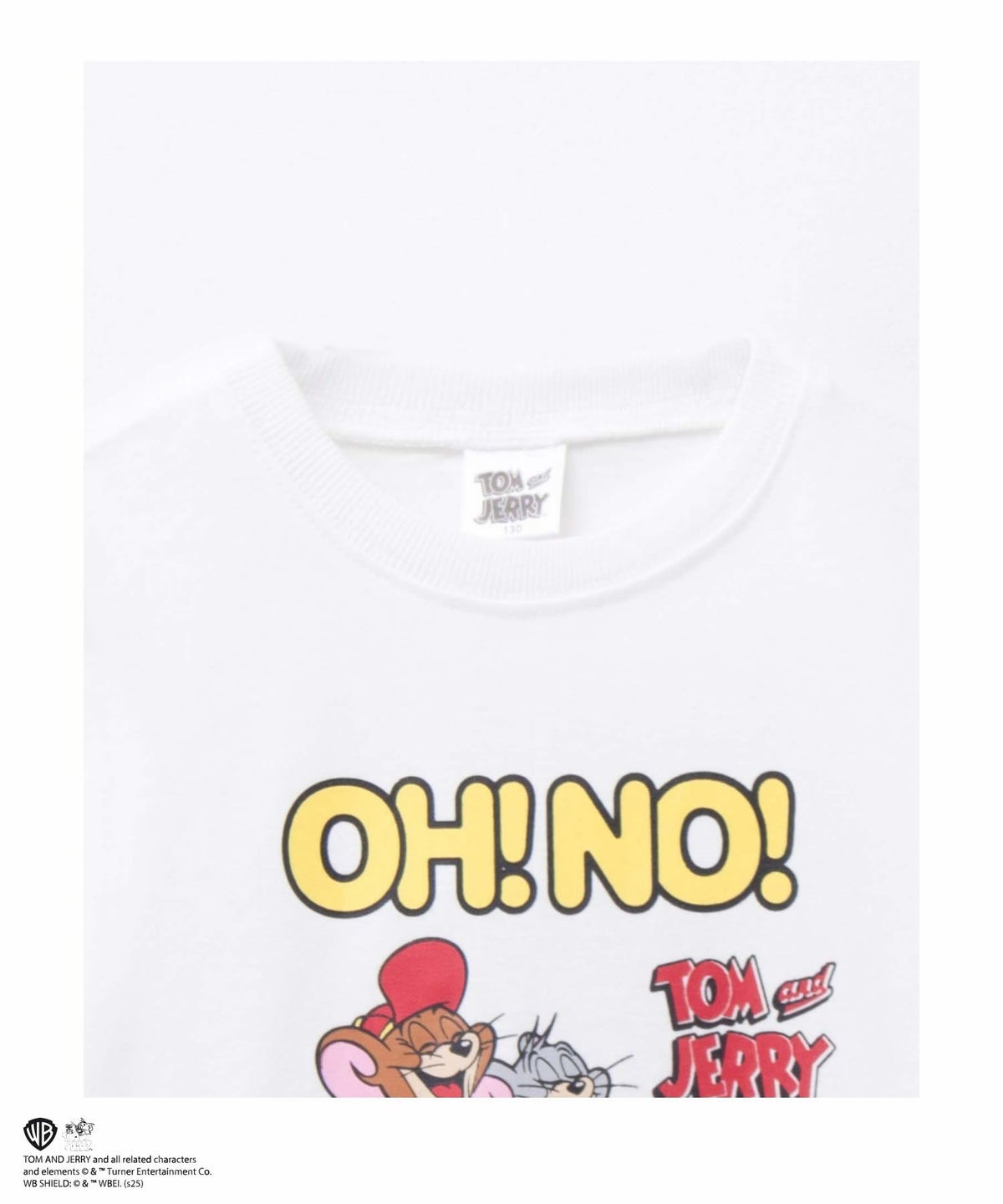 Tom and Jerry プリントTシャツ キッズ ネコポス 対応商品