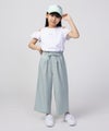 NAVY SARARI ワイドパンツ キッズ商品サムネイル-2