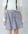 RICH MIX  チェックレースアップスカート キッズ商品サムネイル-2