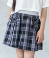 RICH MIX  チェックレースアップスカート キッズ商品サムネイル-3