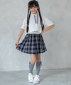 RICH MIX  チェックレースアップスカート キッズ商品サムネイル-9