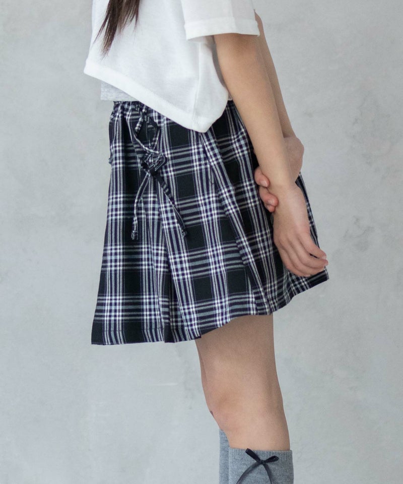 RICH MIX チェックレースアップスカート キッズ商品画像-10