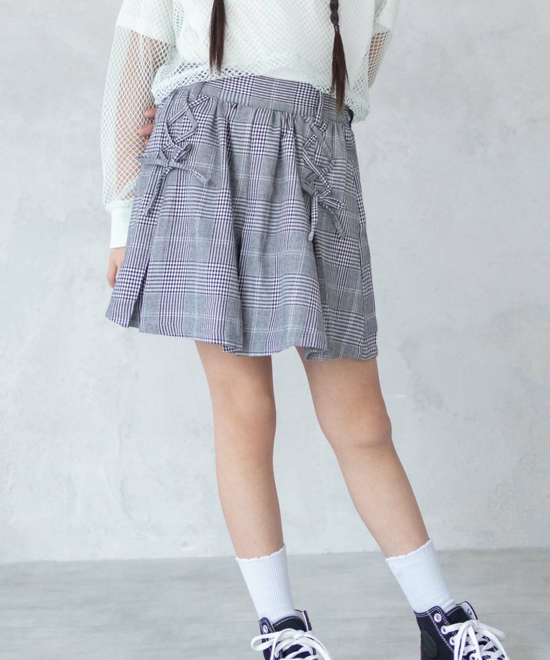 RICH MIX チェックレースアップスカート キッズ商品画像-14