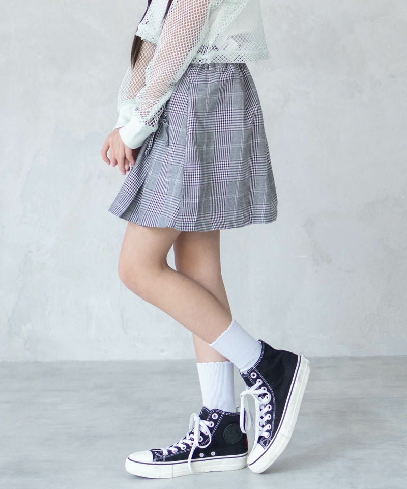 RICH MIX チェックレースアップスカート キッズ商品画像-15