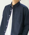 NAVY COOLMAX リネン七分袖シャツ メンズ商品サムネイル-24