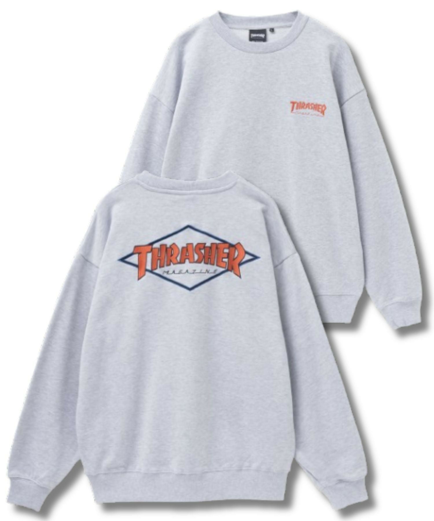 THRASHER ダイアモンドロゴスウェット メンズ