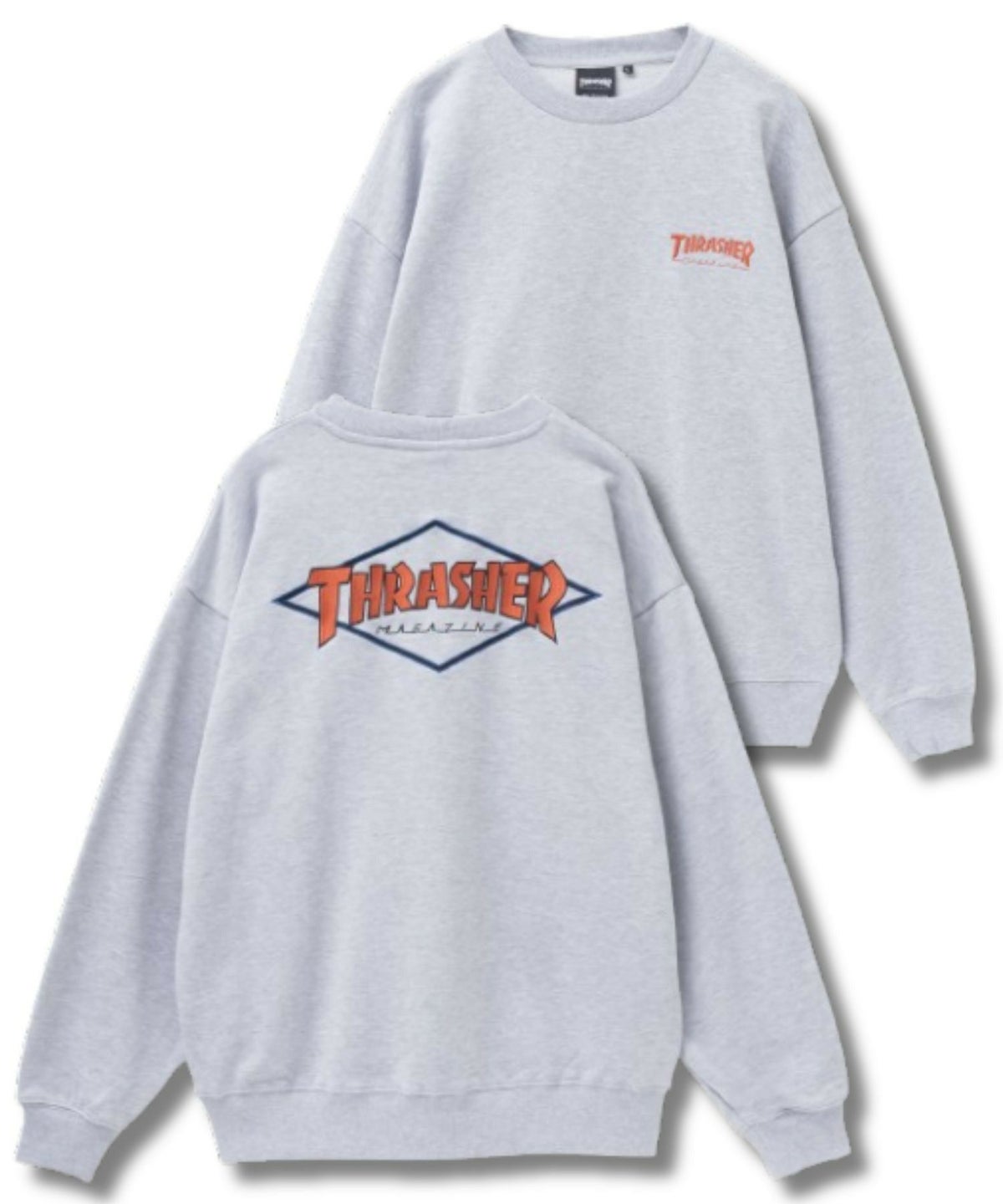 THRASHER ダイアモンドロゴスウェット メンズ