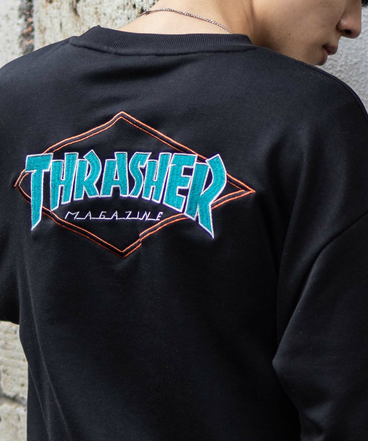 THRASHER ダイアモンドロゴスウェット メンズ