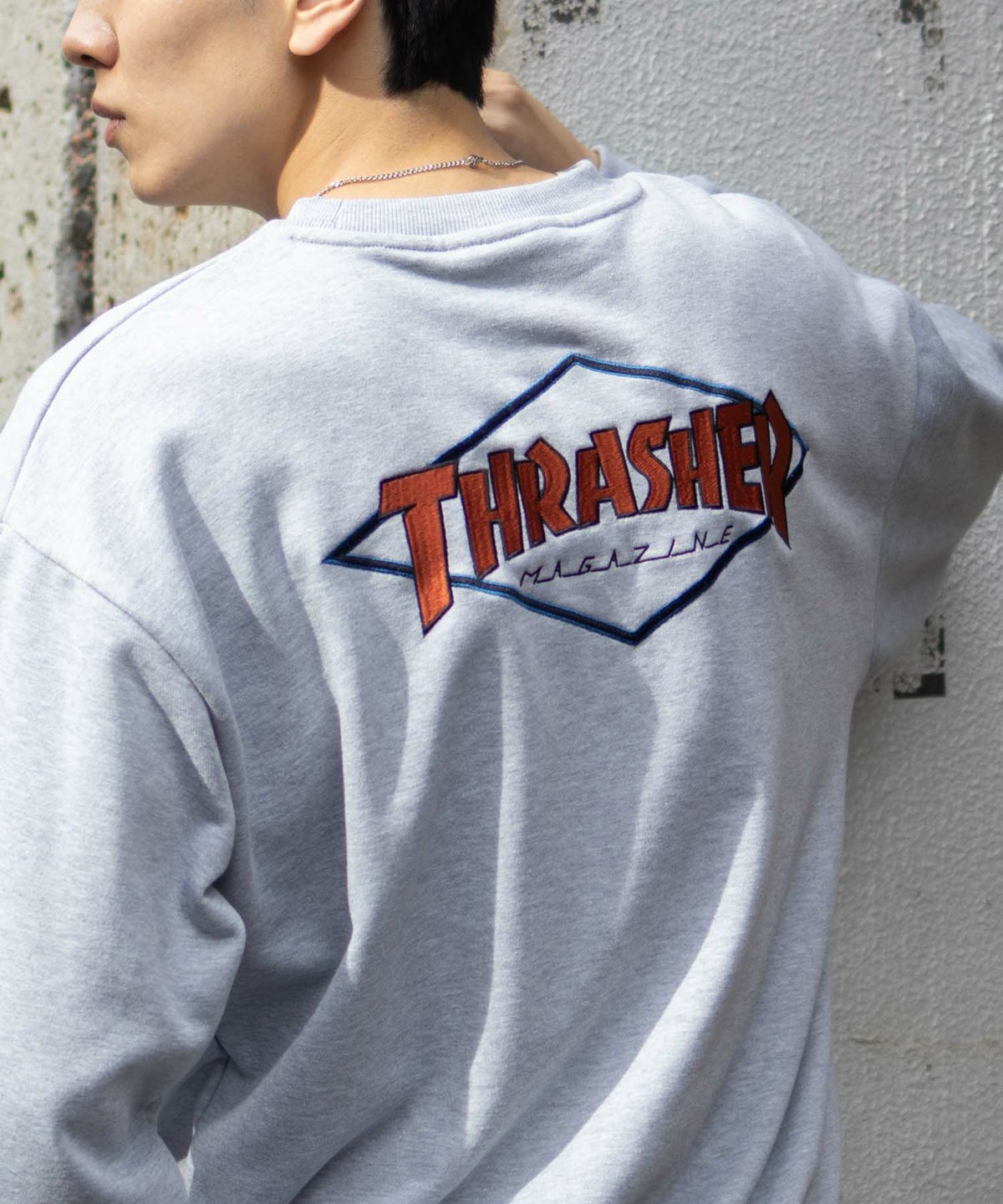 THRASHER ダイアモンドロゴスウェット メンズ
