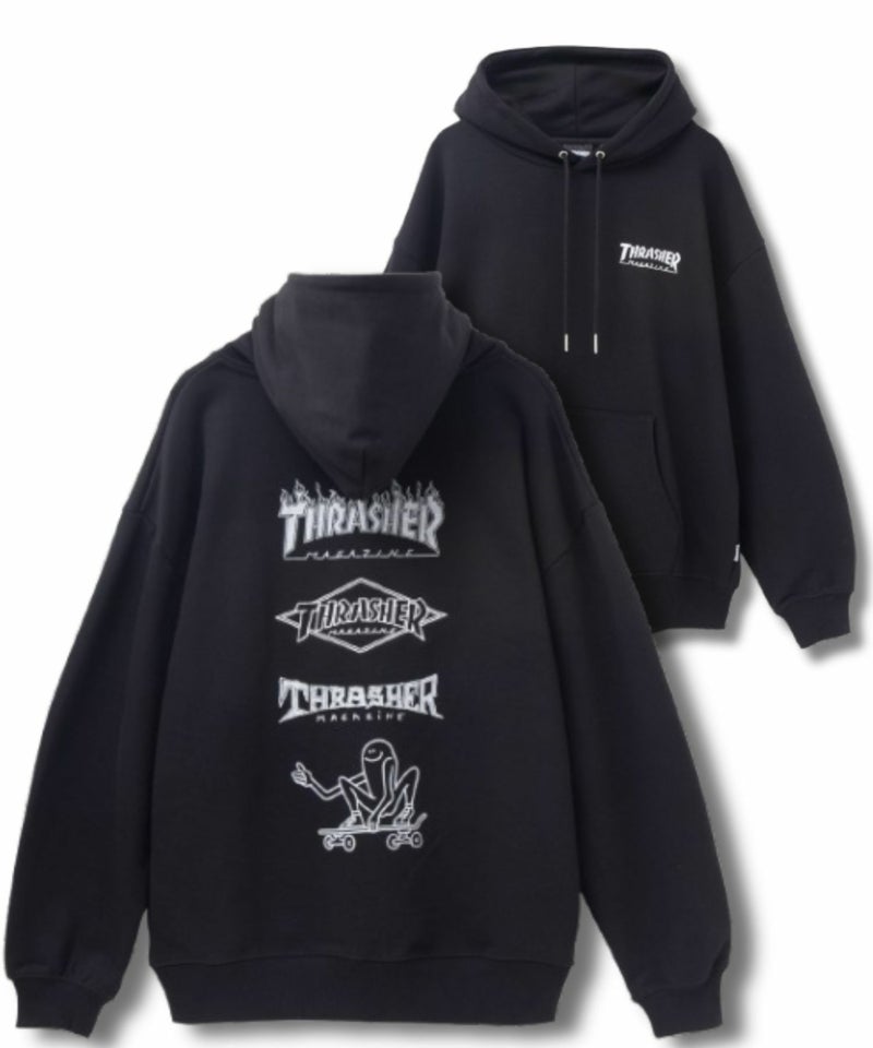 [期間限定価格]THRASHER  ロゴフーディー メンズ商品画像-2