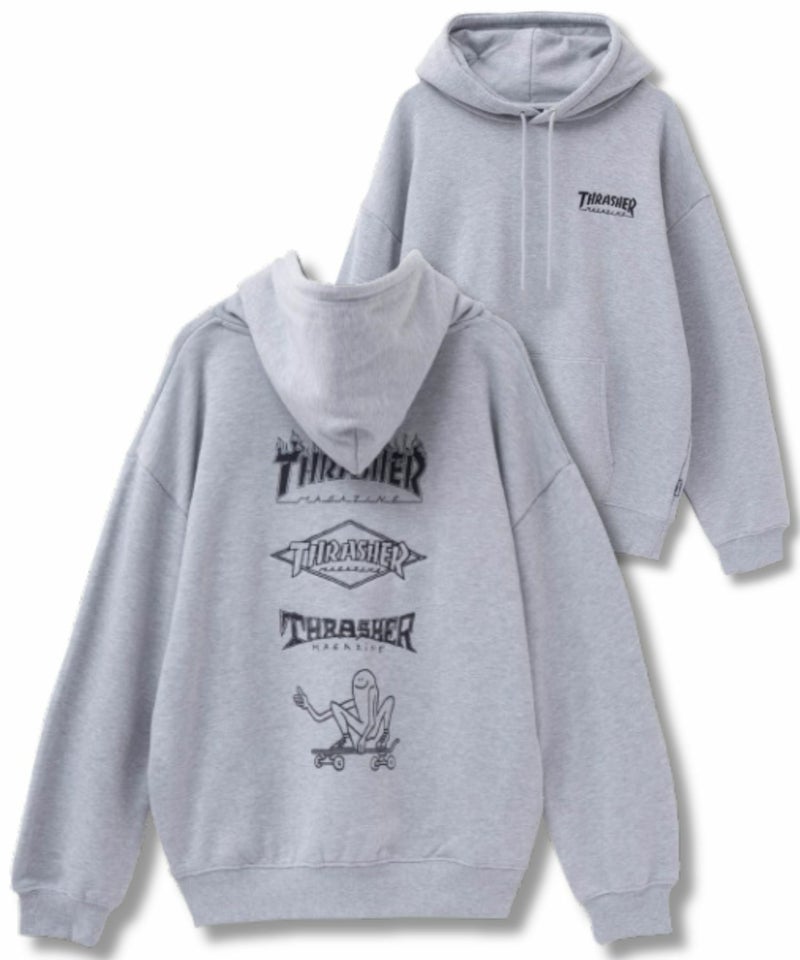 [期間限定価格]THRASHER  ロゴフーディー メンズ商品画像-3