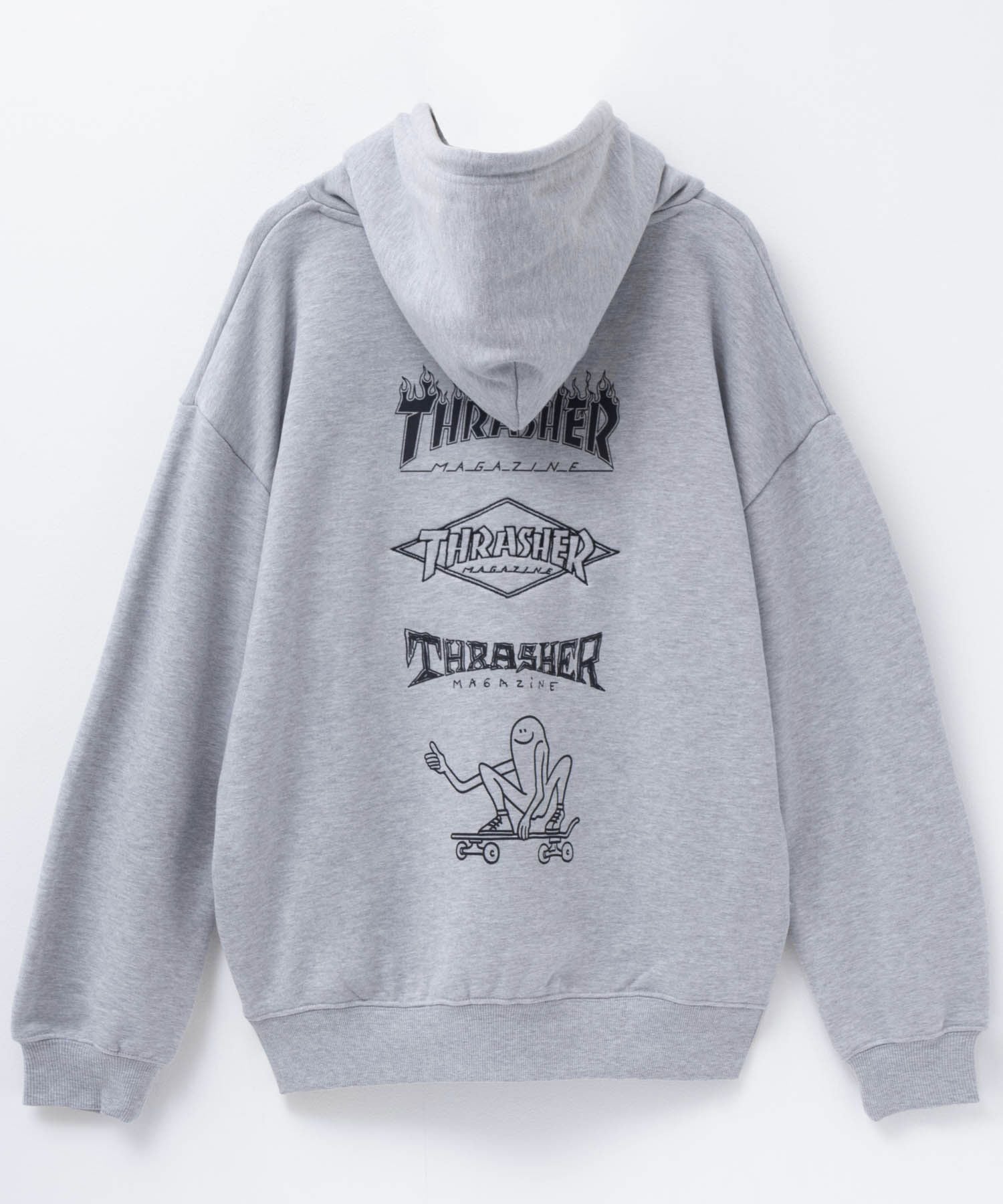 UNDERR THRASHER ロンハーマン コラボフーディ XLサイズ グレー UNDERR THRASHER ロンハーマン コラボフーディ XLサイズ グレー - メルカリ