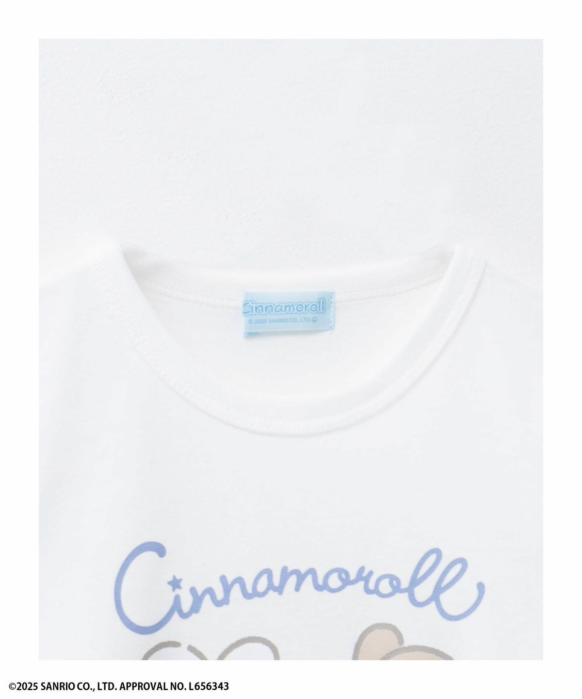 サンリオキャラクターズ シナモロール プリント長袖Tシャツ キッズ ネコポス 対応商品