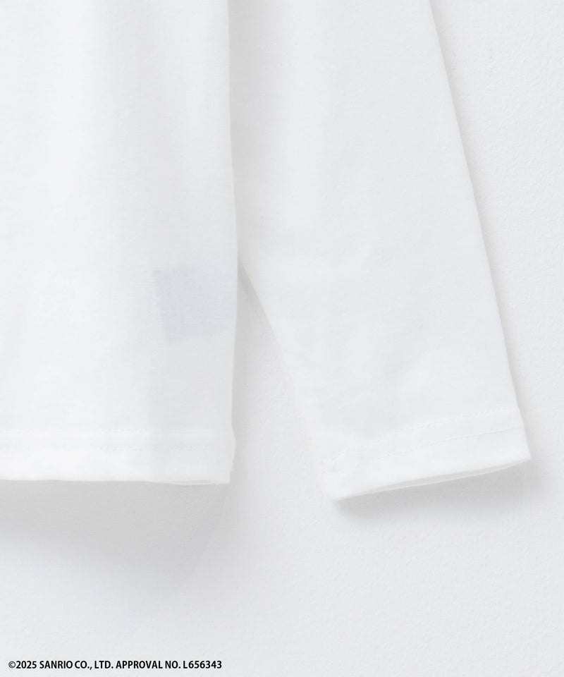 サンリオキャラクターズ シナモロール プリント長袖Tシャツ キッズ メール便 対応商品商品画像-5