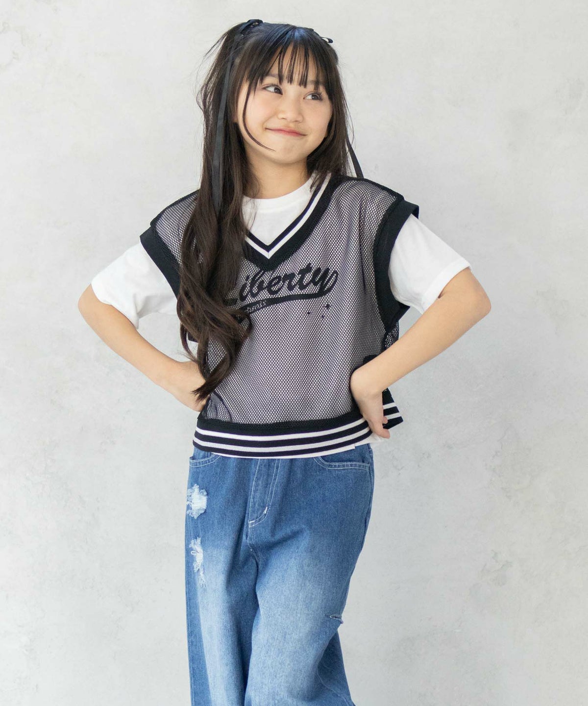 RICH MIX メッシュベストアンサンブル キッズ ネコポス 対応商品