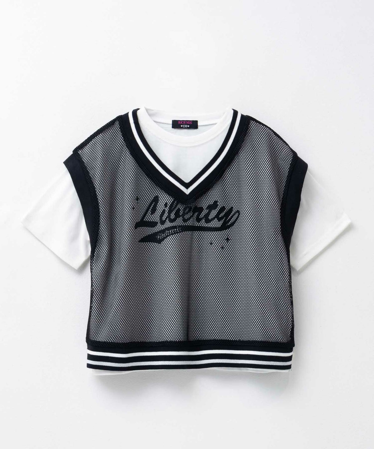 RICH MIX メッシュベストアンサンブル キッズ ネコポス 対応商品