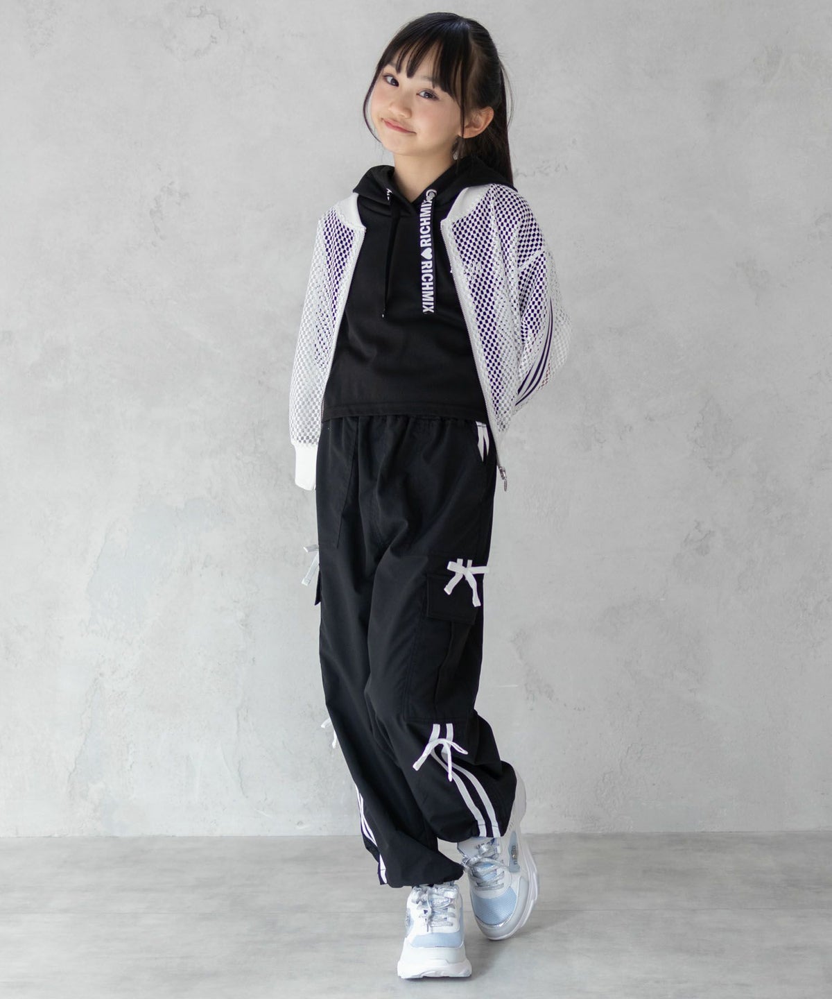 RICH MIX ラインカーゴパンツ キッズ