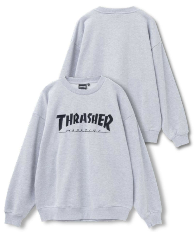 THRASHER ロゴクルーネックスウェット メンズ商品画像-1