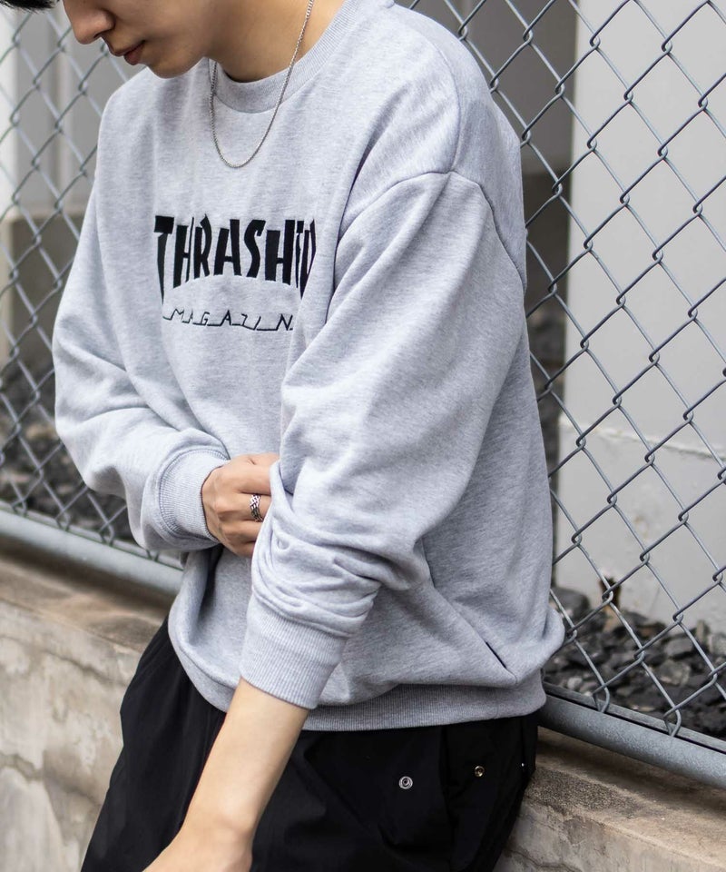[期間限定価格]THRASHER  ロゴクルーネックスウェット メンズ商品画像-5