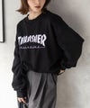 [期間限定価格]THRASHER  ロゴクルーネックスウェット メンズ商品サムネイル-6