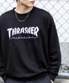 [期間限定価格]THRASHER  ロゴクルーネックスウェット メンズ商品サムネイル-7
