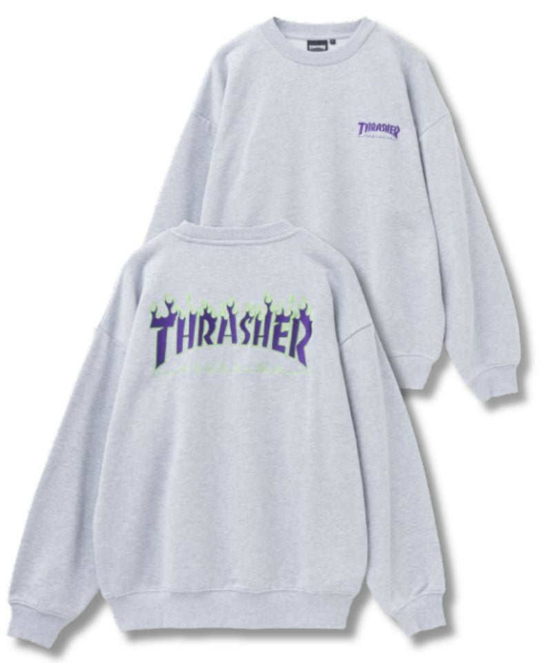 [期間限定価格]THRASHER  フレームロゴクルーネックスウェット メンズ商品画像-2