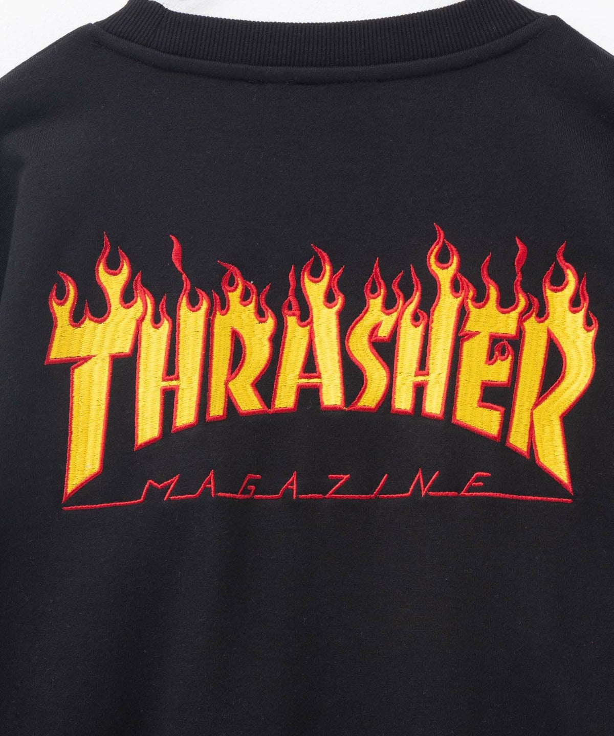 THRASHER フレームロゴクルーネックスウェット メンズ