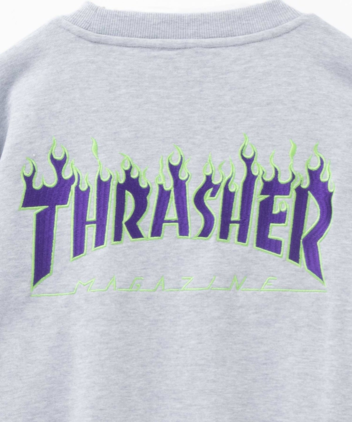 THRASHER フレームロゴクルーネックスウェット メンズ