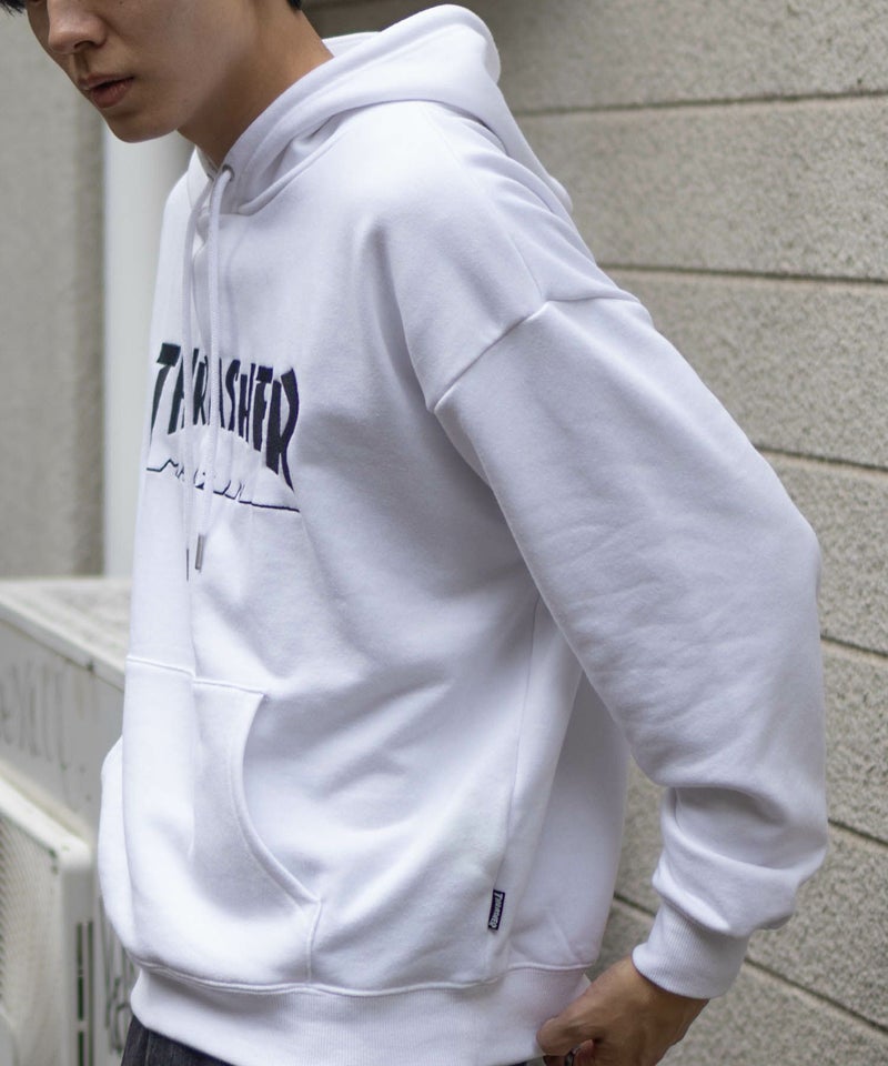 THRASHER  スケートロゴフーディー メンズ商品画像-5