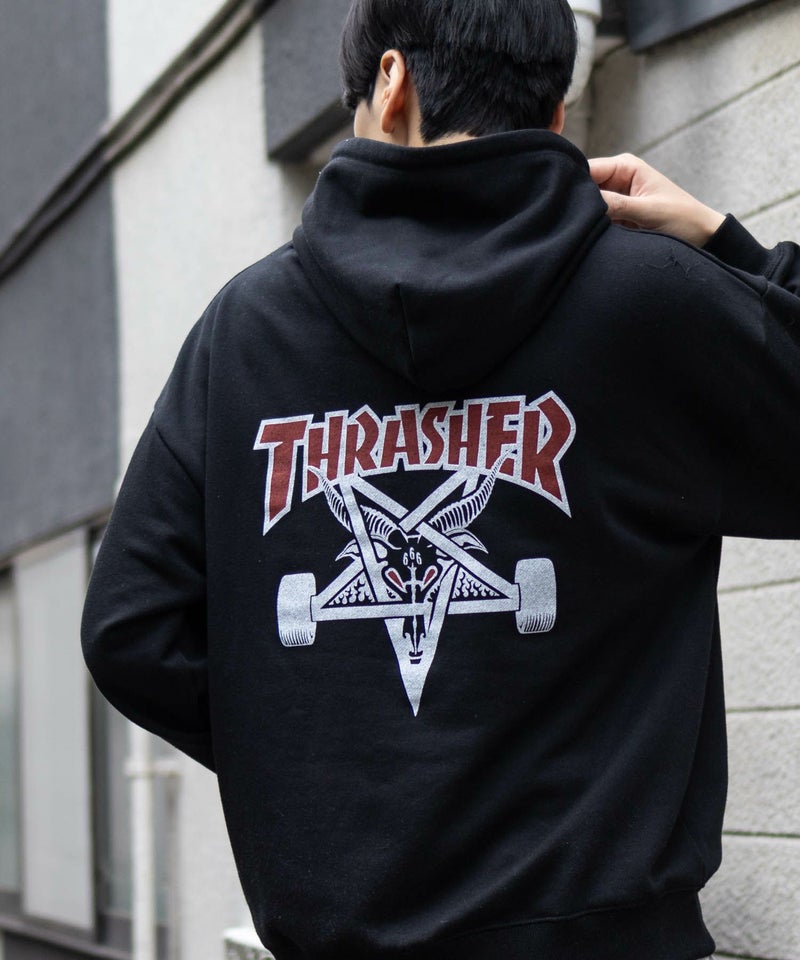 THRASHER スケートロゴフーディー メンズ商品画像-8