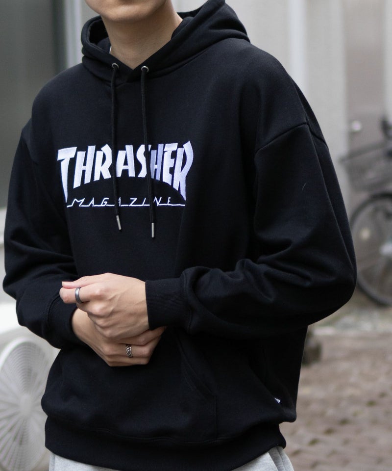 THRASHER  スケートロゴフーディー メンズ商品画像-10
