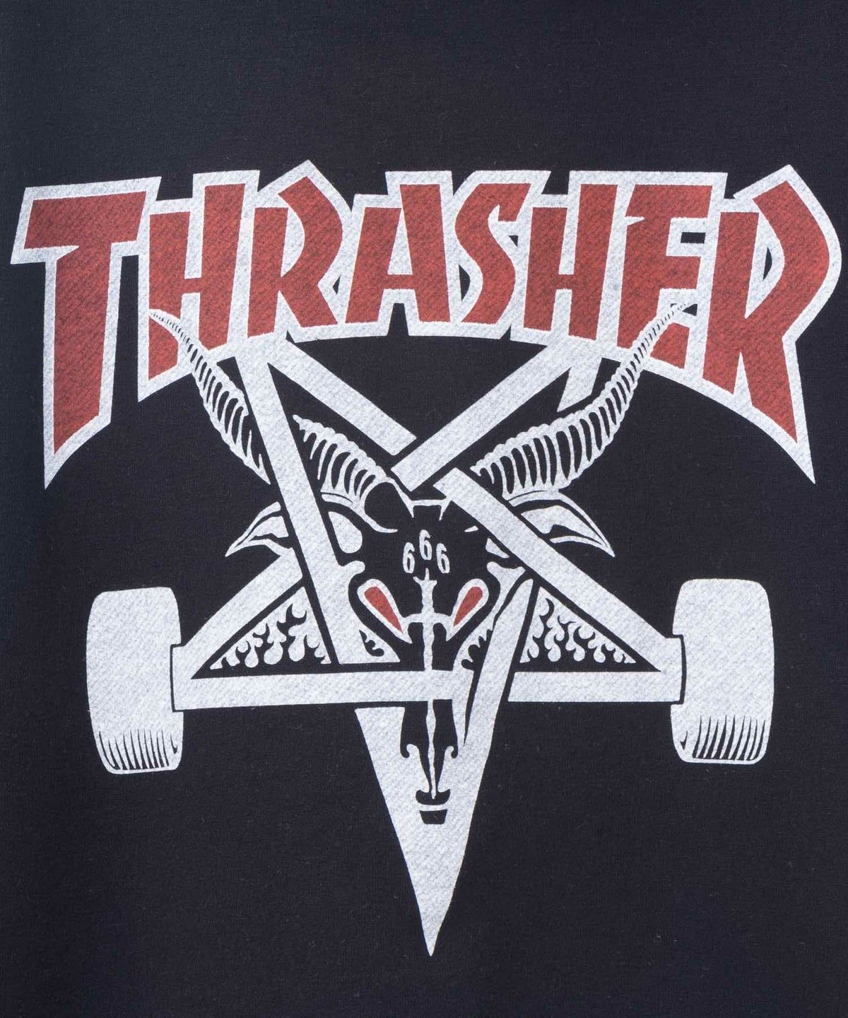 THRASHER スケートロゴフーディー メンズ