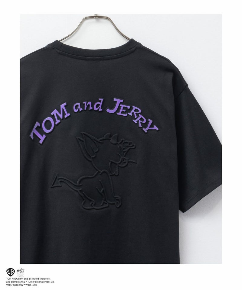 Tom and Jerry バックエンボスTシャツ メンズ メール便 対応商品商品画像-1