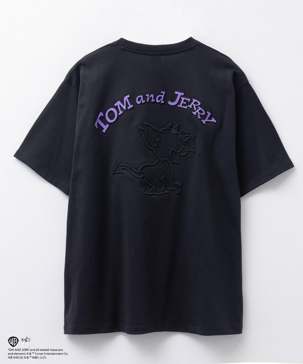 Tom and Jerry バックエンボスTシャツ メンズ ネコポス 対応商品