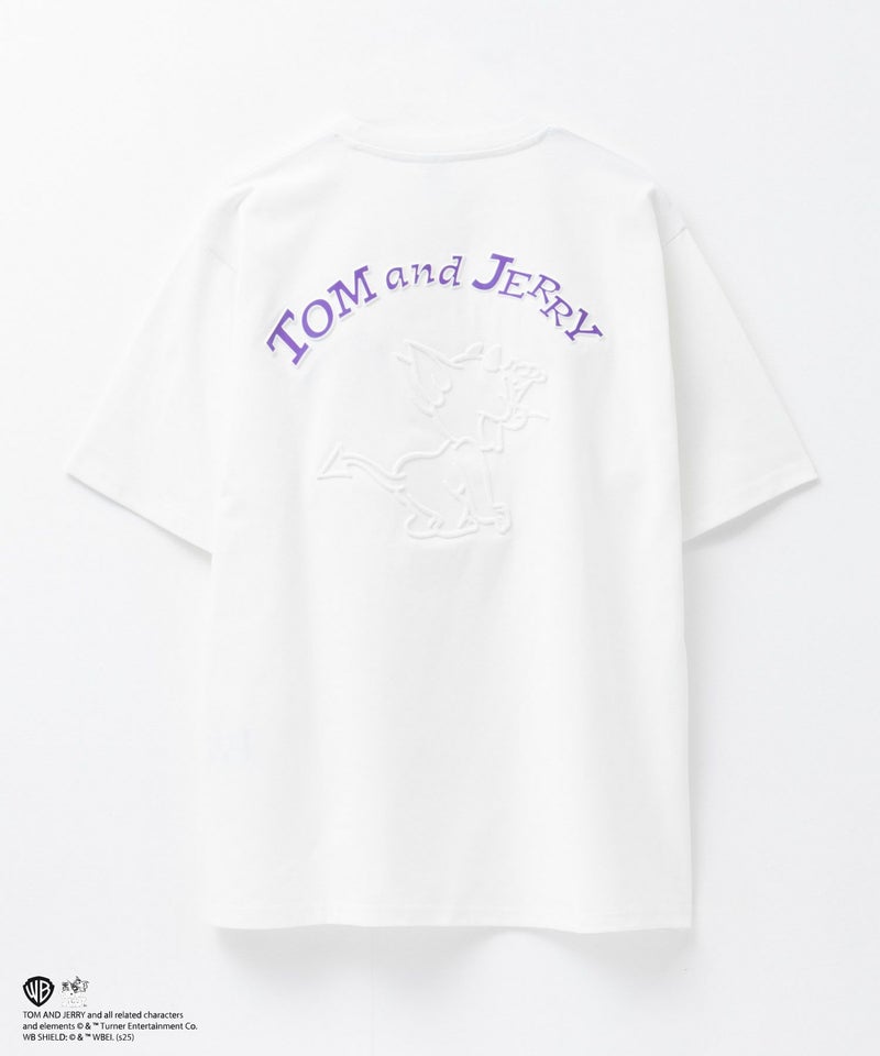 Tom and Jerry バックエンボスTシャツ メンズ メール便 対応商品商品画像-6