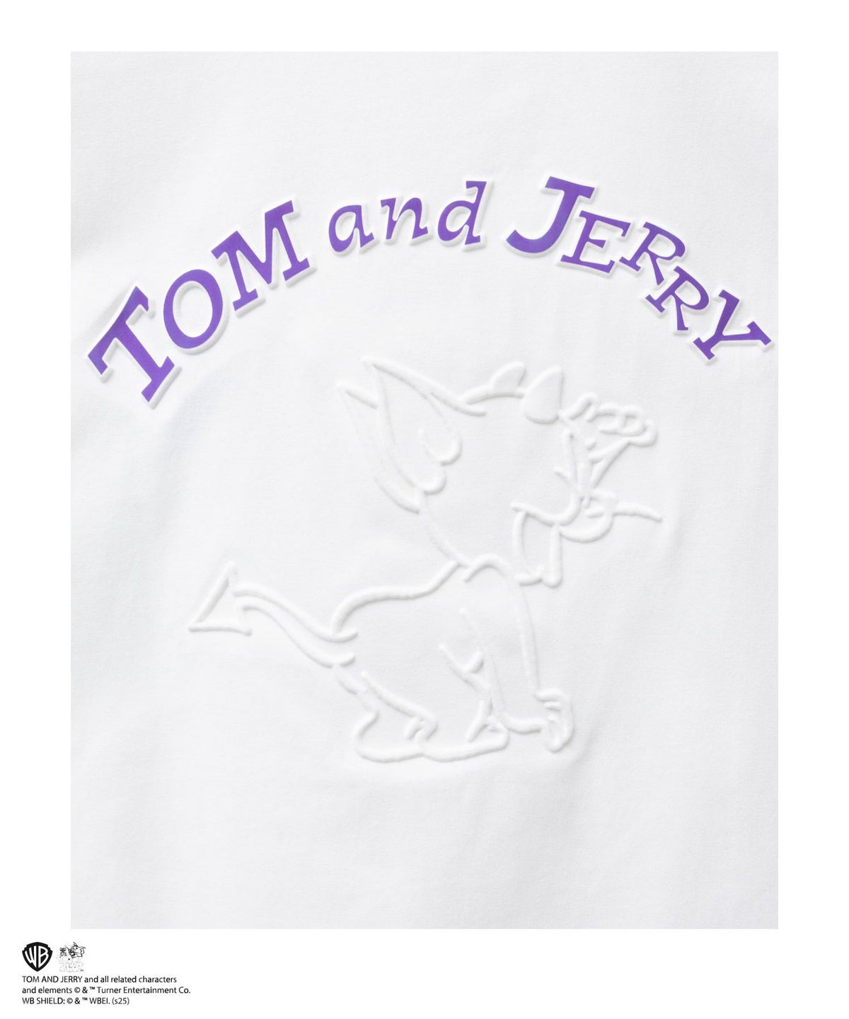 Tom and Jerry バックエンボスTシャツ メンズ ネコポス 対応商品