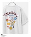 Tom and Jerry ロゴ刺繍プリントTシャツ メンズ メール便 対応商品商品サムネイル-1