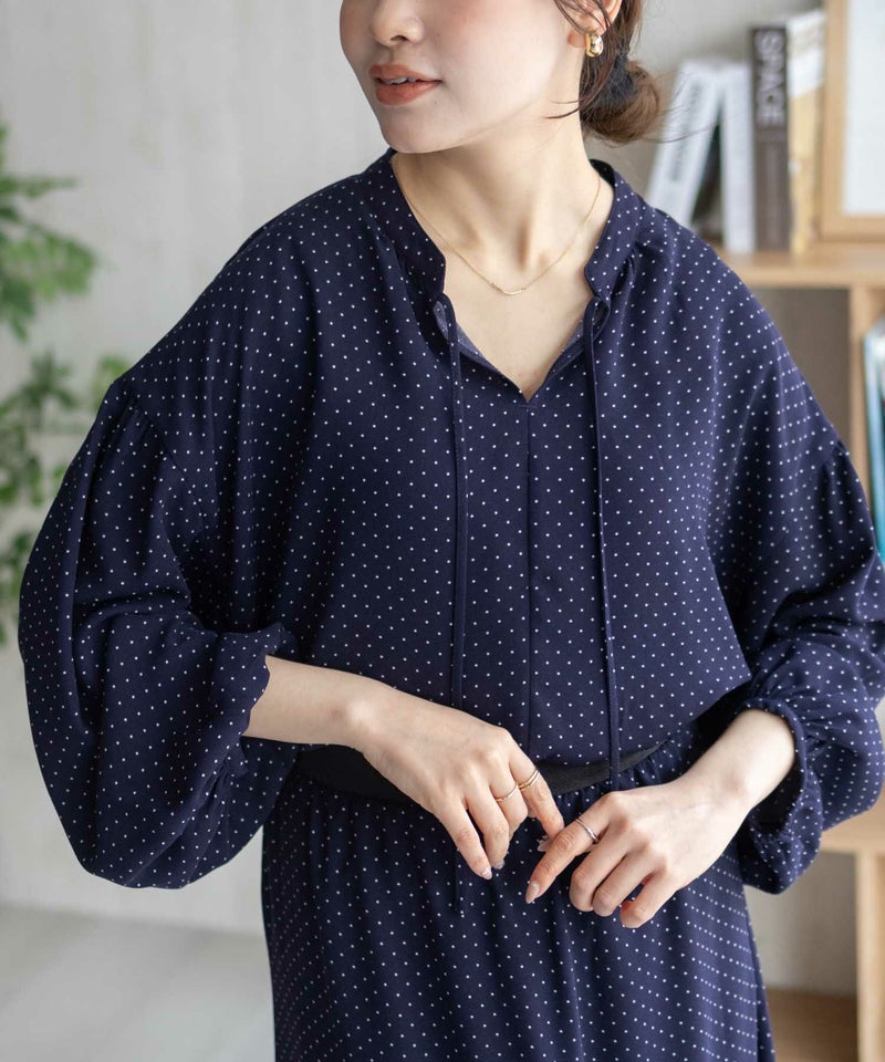 HusHusH ドット柄ブラウス レディース商品画像-2