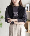 HusHusH プリント長袖Tシャツ レディース メール便 対応商品商品サムネイル-6
