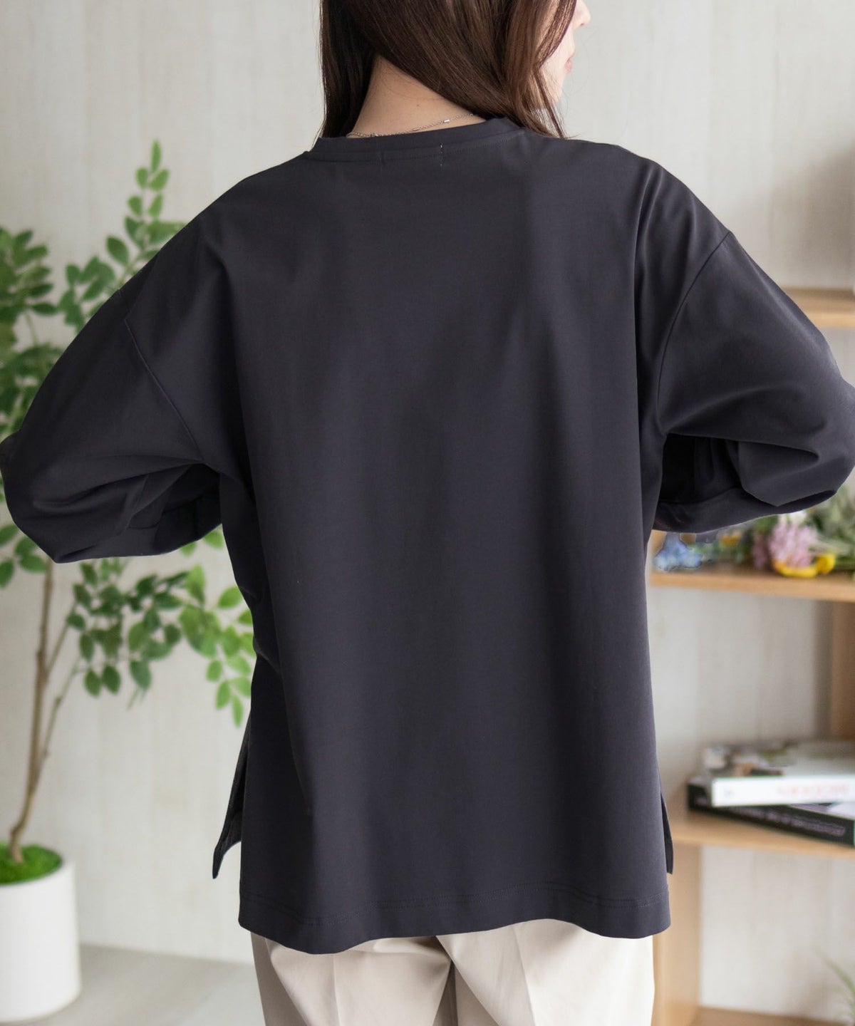 HusHusH プリント長袖Tシャツ レディース ネコポス 対応商品