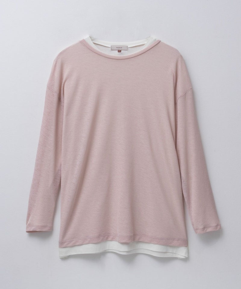 HusHusH アンサンブルロングTシャツ レディース メール便 対応商品商品画像-22