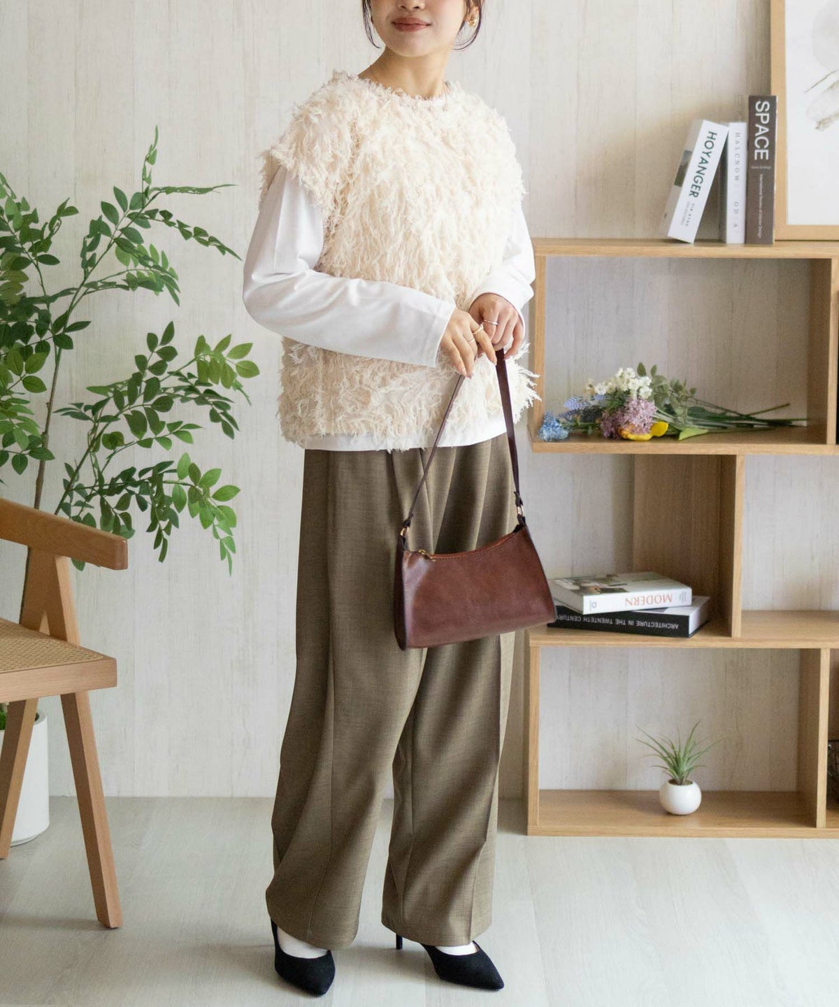 Howdy Marie 時短ベストアンサンブル レディース