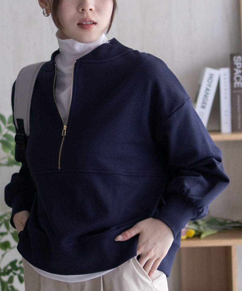 HusHusH ジップショールプルオーバー レディース商品画像-2